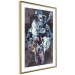 Wall Poster Clash of Titans - fanciful mosaic of figures in mirrored reflection 127841 additionalThumb 9