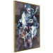 Wall Poster Clash of Titans - fanciful mosaic of figures in mirrored reflection 127841 additionalThumb 12