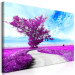 Large canvas print Tree near the Road - Violet II [Large Format] 128741 additionalThumb 2