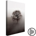 Canvas Print Dormant Power in the Tree (1-piece) Vertical - dark tree in the mist 130241 additionalThumb 6