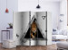 Room Divider Wild Abstraction II (5-piece) - animal and geometric figures 133341 additionalThumb 2