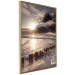 Poster Broken Passion - seascape against a setting sun 138041 additionalThumb 8
