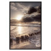 Poster Broken Passion - seascape against a setting sun 138041 additionalThumb 11
