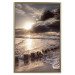 Poster Broken Passion - seascape against a setting sun 138041 additionalThumb 12