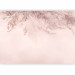 Wall Mural Landscape - painted dried flowers and leaves on a background in shades of pink 143841 additionalThumb 5