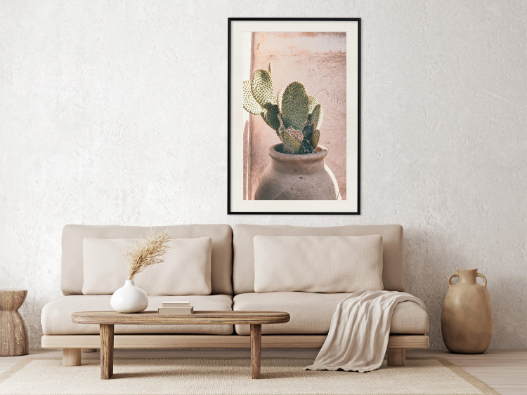 Poster Cactus in a Pot - Coniferous Plant in a Clay Pot 145241 additionalImage 15