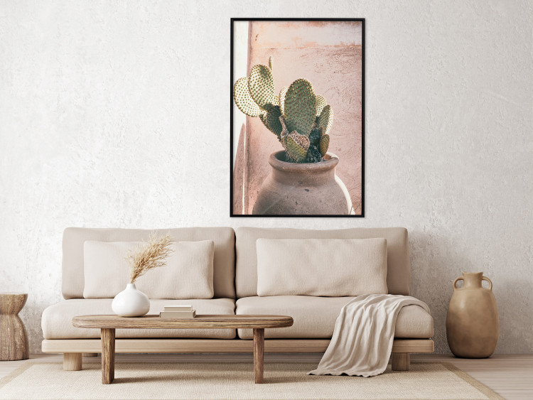 Poster Cactus in a Pot - Coniferous Plant in a Clay Pot 145241 additionalImage 12