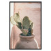 Poster Cactus in a Pot - Coniferous Plant in a Clay Pot 145241 additionalThumb 16