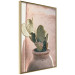 Poster Cactus in a Pot - Coniferous Plant in a Clay Pot 145241 additionalThumb 6