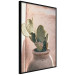 Poster Cactus in a Pot - Coniferous Plant in a Clay Pot 145241 additionalThumb 4