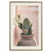 Poster Cactus in a Pot - Coniferous Plant in a Clay Pot 145241 additionalThumb 27