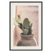Poster Cactus in a Pot - Coniferous Plant in a Clay Pot 145241 additionalThumb 26