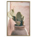 Poster Cactus in a Pot - Coniferous Plant in a Clay Pot 145241 additionalThumb 17