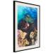 Poster Rocky Shore of the Sea - Photo of Colored Stones and Blue Water 146241 additionalThumb 9