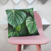 Decorative Microfiber Pillow Philodendron gloriosum - exotic plants with rich detailing cushions 146841 additionalThumb 2