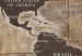 Large canvas print World Map: Wooden Mosaic II [Large Format] 149141 additionalThumb 3