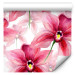 Modern Wallpaper Watercolor Flower - Dark Pink Orchid on a White Background 150041 additionalThumb 1