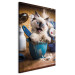 Canvas AI Ragdoll Cat - Fluffy Animal While Playing in the Kitchen - Vertical 150141 additionalThumb 2