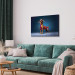 Canvas Print AI Dachshund Dog - Smiling Animal in Colorful Disguise - Horizontal 150241 additionalThumb 5