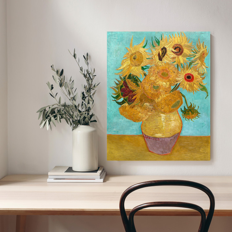 Reproduction Painting Sunflowers II 150441 additionalImage 5
