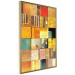 Wall Poster Abstract Tiles - A Geometric Composition in Klimt’s Style 151141 additionalThumb 3