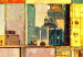 Wall Poster Abstract Tiles - A Geometric Composition in Klimt’s Style 151141 additionalThumb 2