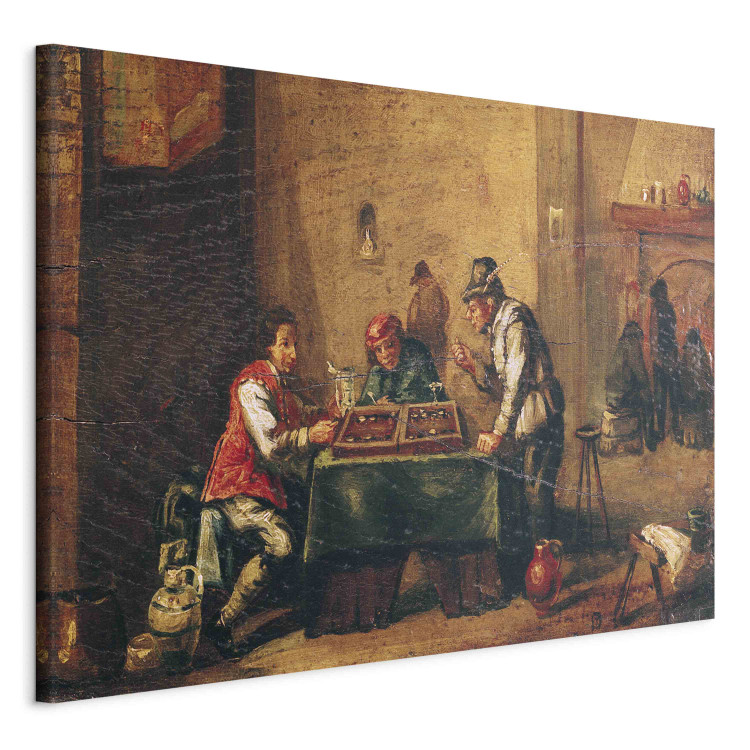 Reproduction Painting Men Playing Backgammon in a Tavern 159041 additionalImage 2