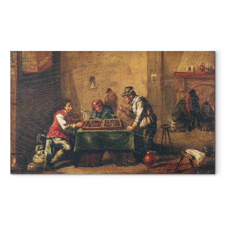 Reproduction Painting Men Playing Backgammon in a Tavern 159041