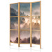 Folding Screen Mountainous Forest - Landscape in Nostalgic Mist [Room Dividers] 159541 additionalThumb 5