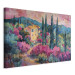 Canvas Print Pink Landscape - Composition With Mediterranean View 159941 additionalThumb 2