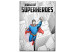 Canvas World of Superheroes (1-part) - street art with a man and inscriptions 55241
