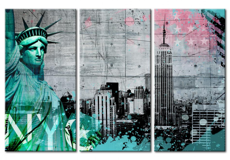Canvas Art Print NYC collage III 55741
