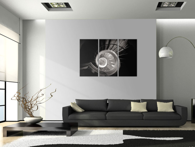 Canvas Print Down a spiral staircase 59041 additionalImage 3