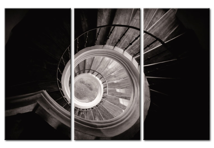 Canvas Print Down a spiral staircase 59041