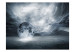 Wall Mural Lost World - cosmic landscape with a lonely moon and clouds 59741 additionalThumb 1