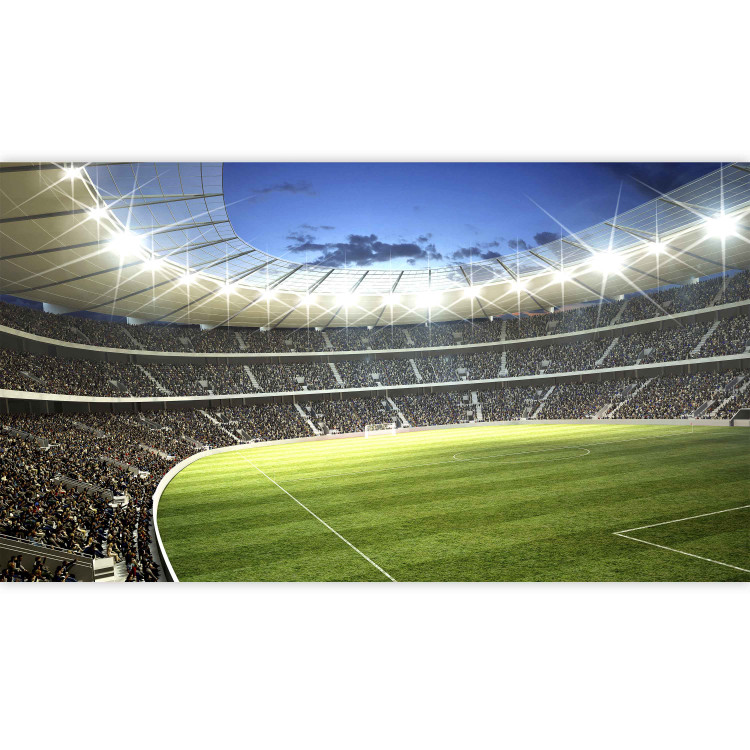 Wall Mural Football Match - Sports stadium filled with fans for a teenager 61141 additionalImage 3