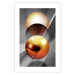 Wall Poster Newton's Pendulum - modern geometric composition in golden spheres 119251 additionalThumb 19