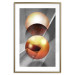 Wall Poster Newton's Pendulum - modern geometric composition in golden spheres 119251 additionalThumb 14