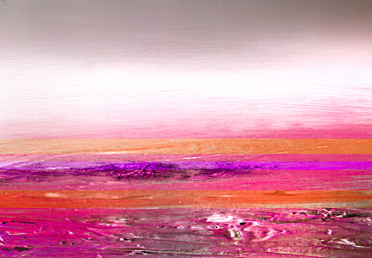 Canvas Art Print Abstract Art (1-part) - Pink World in Artistic Interpretation 122351 additionalImage 4