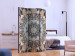Room Divider Hetman's Mandala (3-piece) - colorful pattern from the Far East 124051 additionalThumb 2