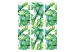 Room Divider Screen Jungle Leaves (3-piece) - pattern of tropical plants on a light background 124251 additionalThumb 3