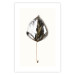 Wall Poster Winter Jewel - leaf from a plant covered in silver lying on white background 124951 additionalThumb 19