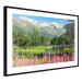 Wall Poster Spring in the Alps - spring landscape of green trees against a lake 126251 additionalThumb 8