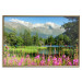Wall Poster Spring in the Alps - spring landscape of green trees against a lake 126251 additionalThumb 21