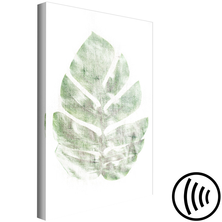 Canvas Print Green Sketch (1 Part) Vertical 126851 additionalImage 6