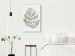 Canvas Print Green Sketch (1 Part) Vertical 126851 additionalThumb 3