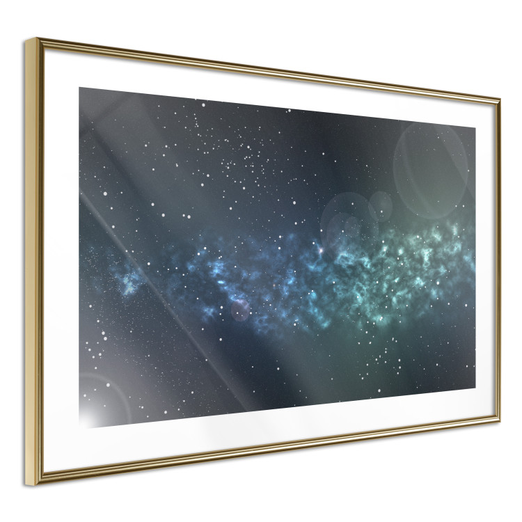 Poster Space - starry landscape and Milky Way against a dark cosmos background 129151 additionalImage 6