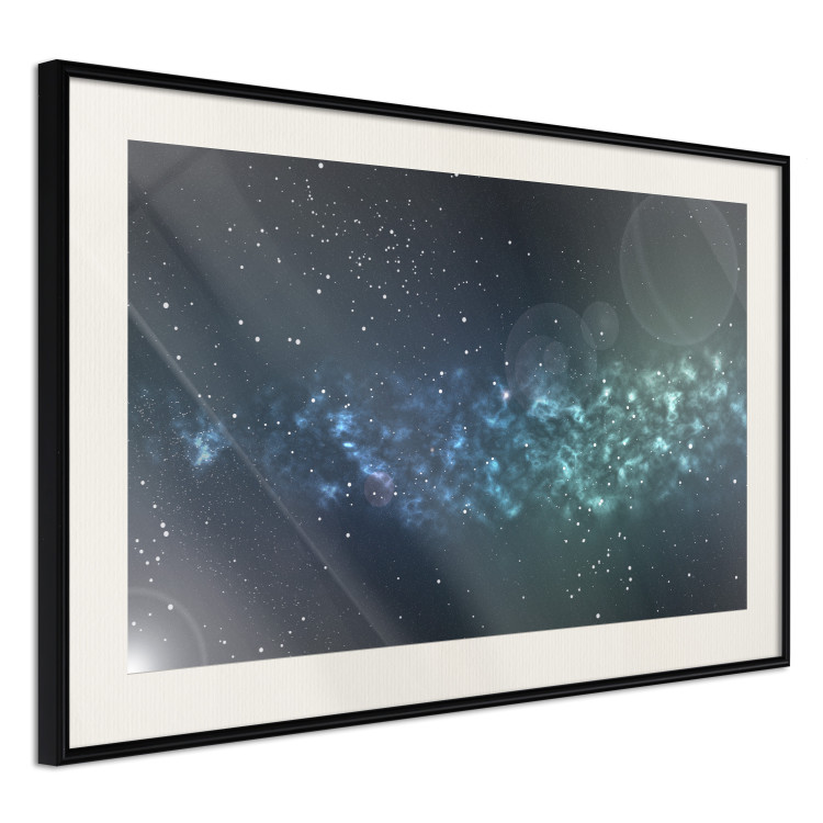 Poster Space - starry landscape and Milky Way against a dark cosmos background 129151 additionalImage 5