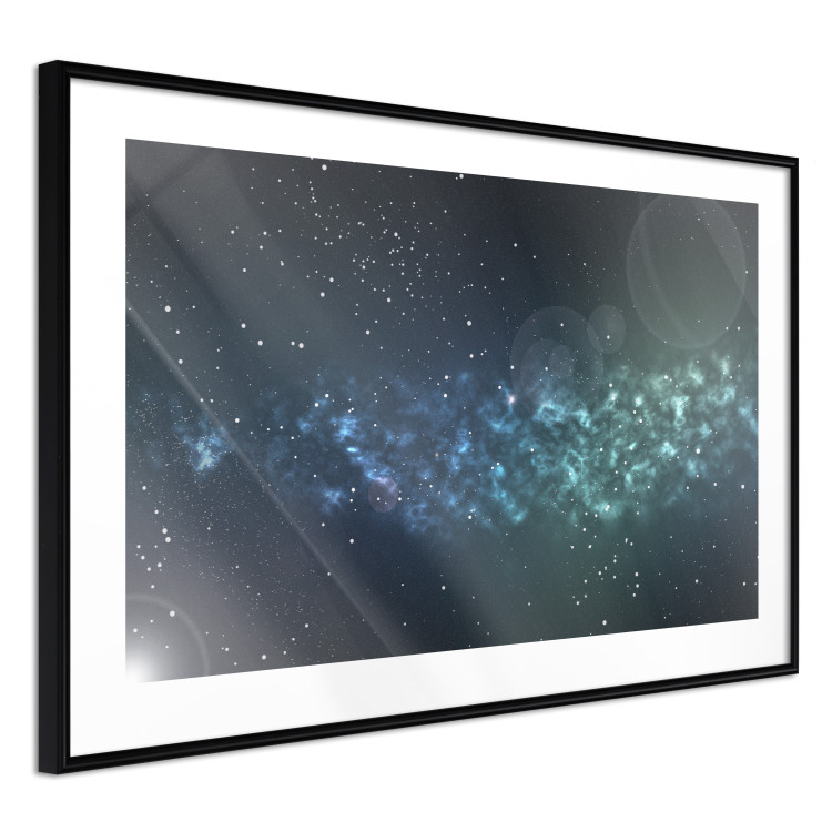 Poster Space - starry landscape and Milky Way against a dark cosmos background 129151 additionalImage 2