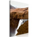Canvas Print Rusty Hills (1-piece) Vertical - waterfall amidst mountain landscape 130251 additionalThumb 2